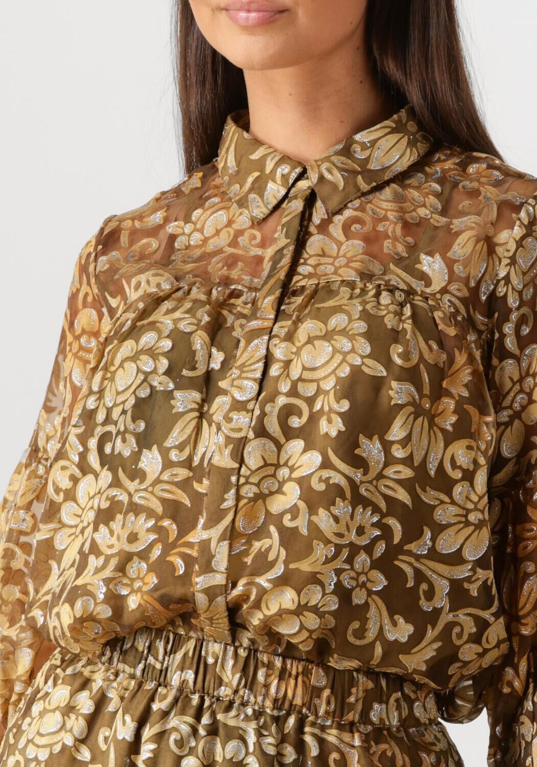 AMAYA AMSTERDAM Dames Blouses Fay Groen