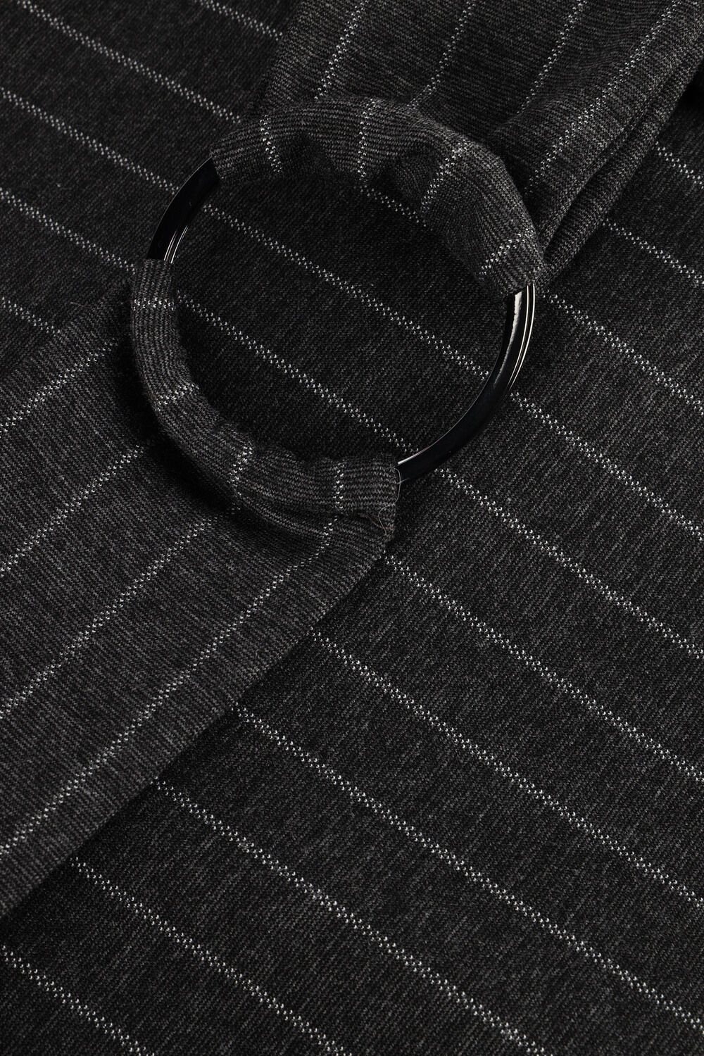 Grijze ANA ALCAZAR Midi jurk TIGHT DRESS - large