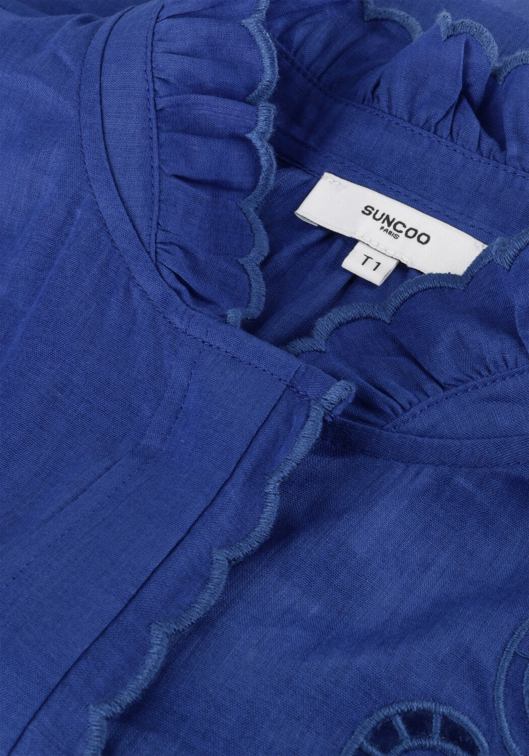 Blauwe SUNCOO Blouses LEONY - large