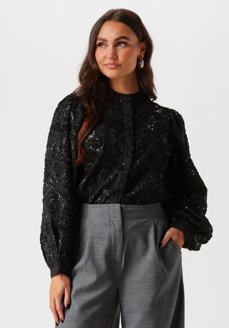 Zwarte Y.A.S. Blouses YASROSY LS SHIRT - large