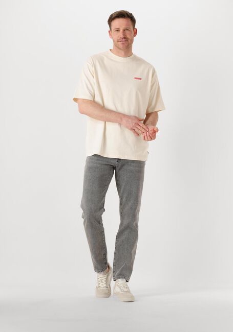 Ecru WOODBIRD T-shirt WBBAINE DUDE TEE - large