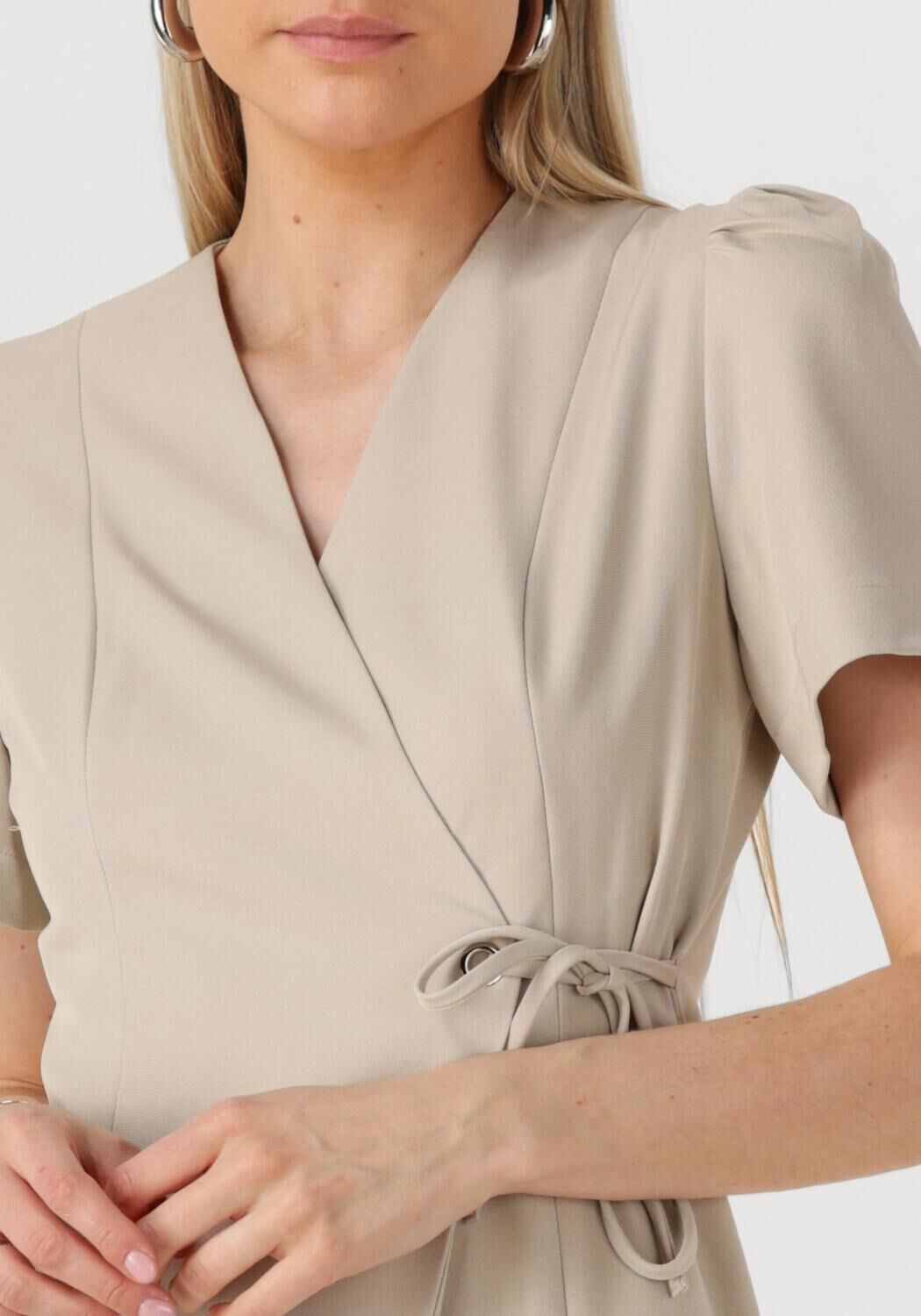 NEO NOIR Dames Jurken Sendita Eyelet Dress Beige