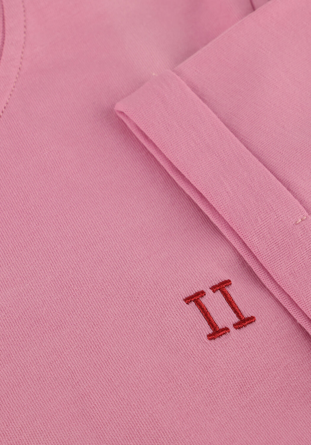 Roze LES DEUX T-shirt NORREGAARD CONTRAST T-SHIRT - large