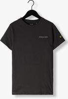 Antraciet LYLE & SCOTT T-shirt SCRIPT EMBROIDERED T-SHRIT - medium