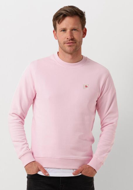 Roze SCOTCH & SODA Sweater SEASONAL ESSENTIALS - CLASSIC LOGO BADGE SWEATSHIRT - large