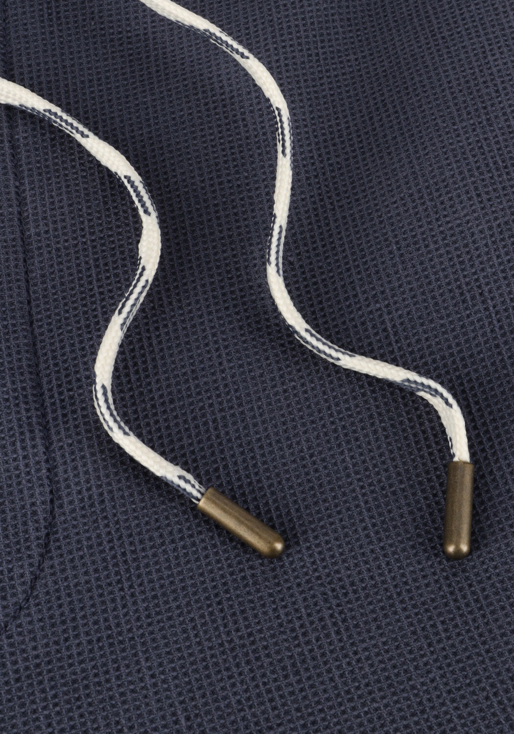 Donkerblauwe CAST IRON Korte broek CHINO SHORTS WAFFLE STRUCTURE - large