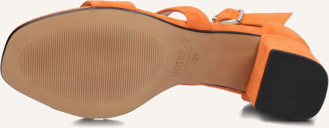 Oranje NOTRE-V Sandalen met hak 16036 Oranje NOTRE-V Sandalen met hak 16036 - large