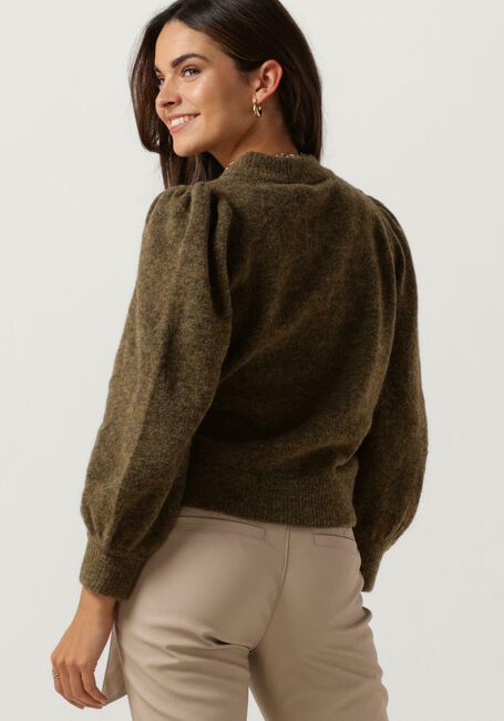 Groene GESTUZ Trui ALPHA GZ PULLOVER - large