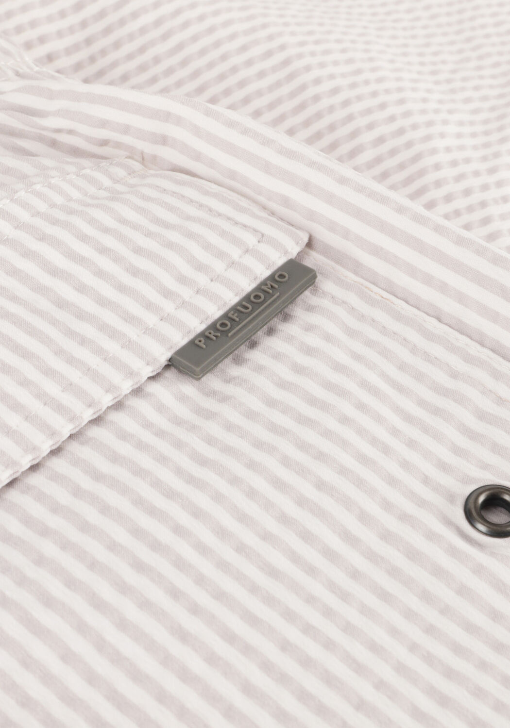 Gebroken wit PROFUOMO Zwembroeken SWIMSHORT STRIPE - large