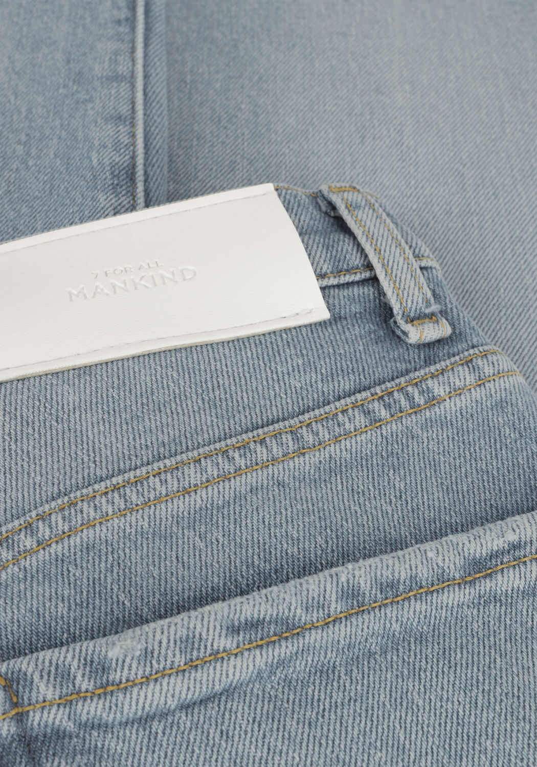 Blauwe 7 FOR ALL MANKIND Straight leg jeans LOGAN STOVEPIPE AIR WASH - large