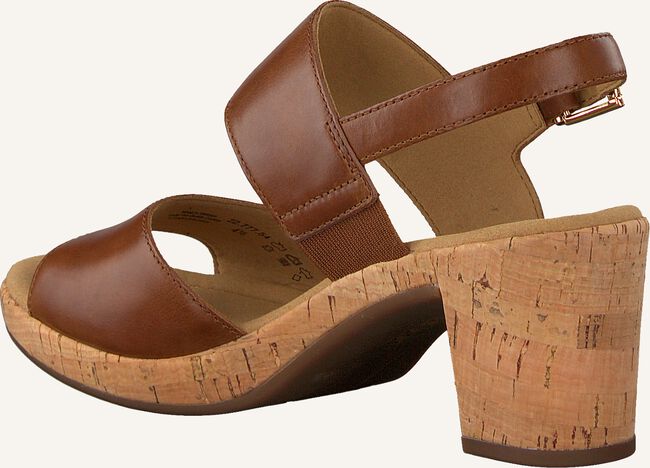 Cognac GABOR Platte sandalen 777.1 Cognac GABOR Platte sandalen 777.1 - large