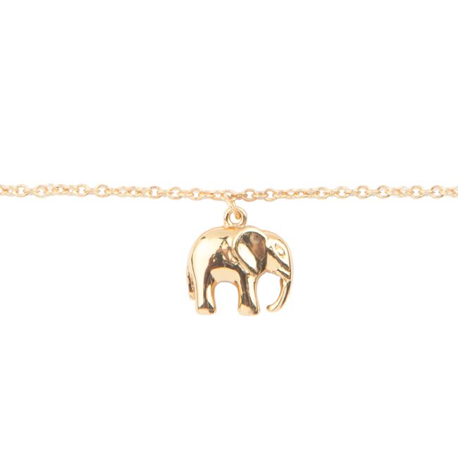 Gouden ATLITW STUDIO Armbanden SOUVENIR BRACELET ELEPHANT Gouden ATLITW STUDIO Armbanden SOUVENIR BRACELET ELEPHANT - large