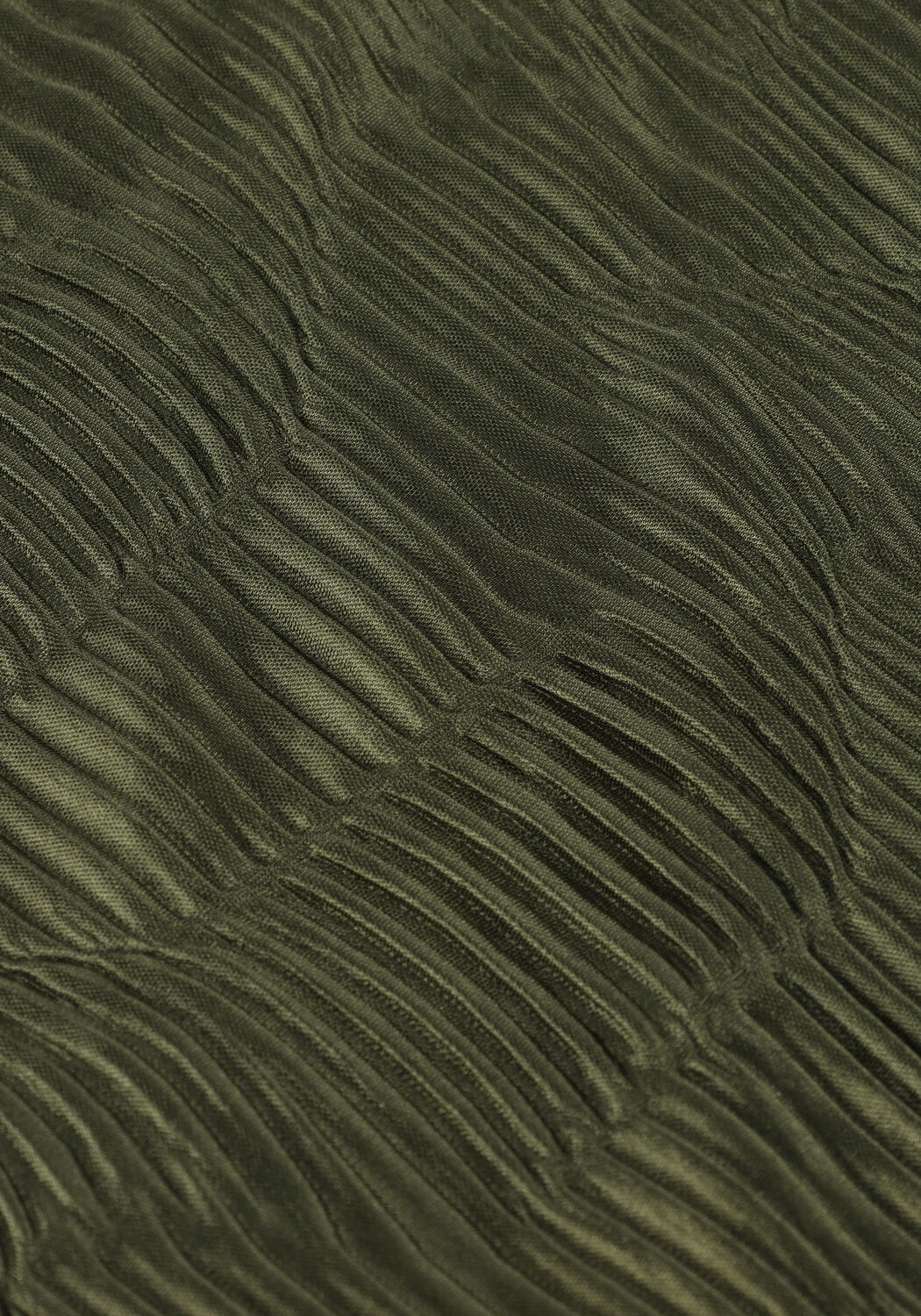 Groene ANOTHER LABEL Tops & T-shirts CHARLOT TOP L/S - large