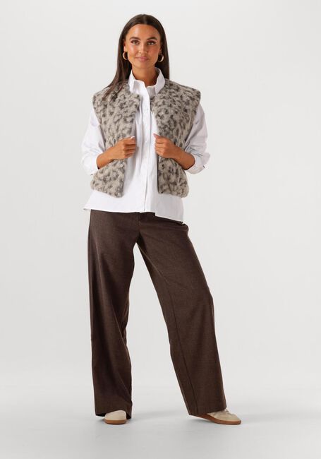 Multi BY-BAR Gilet MAGGIE SLEEVELESS LEO JACKET - large