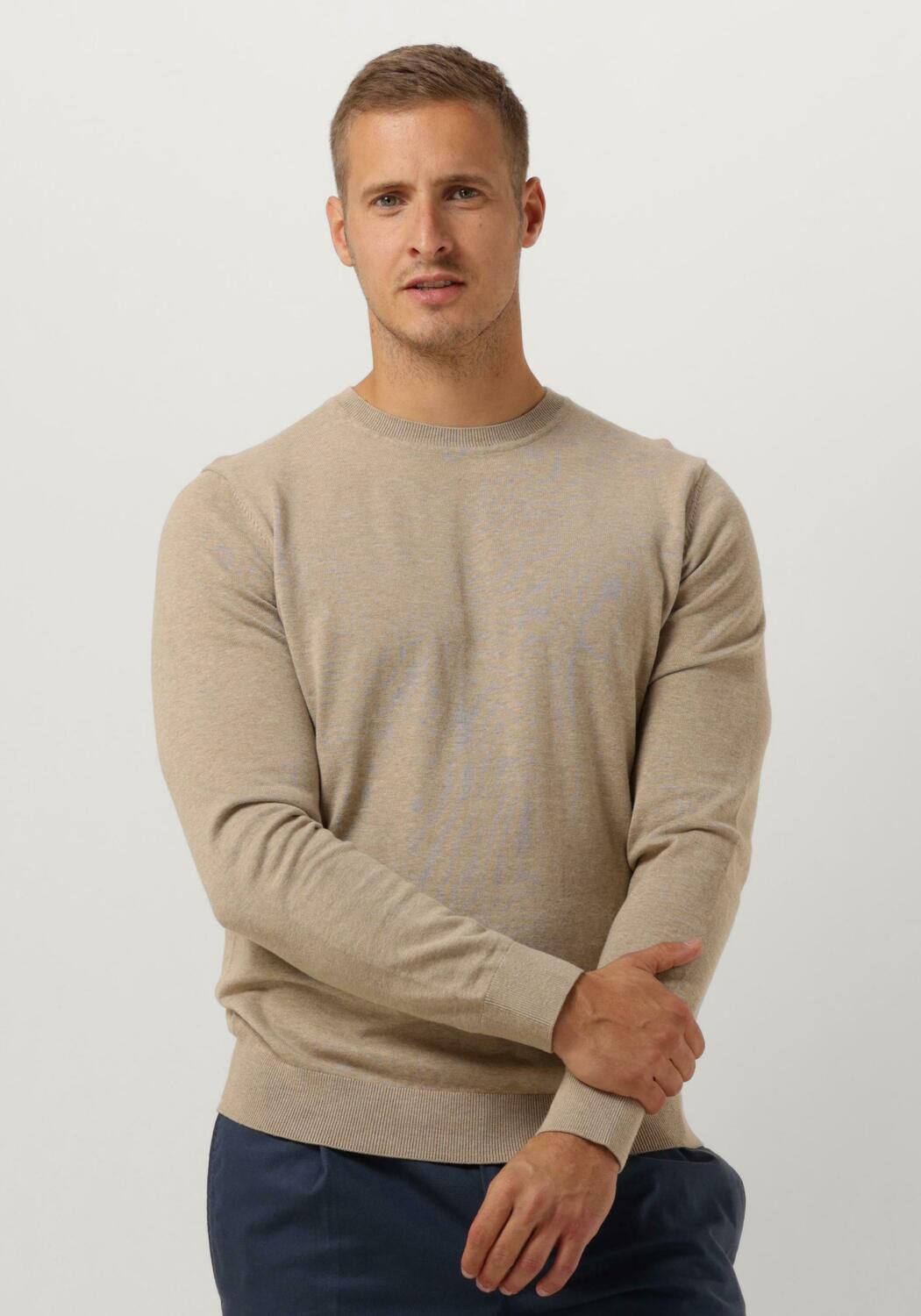 SAINT STEVE Heren Truien & Vesten Bart Beige