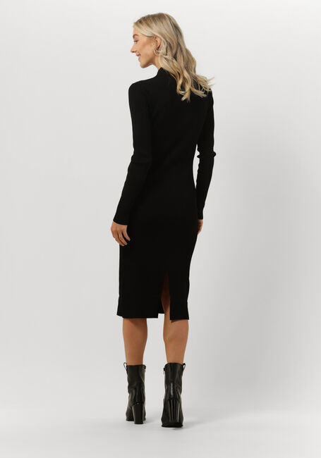 Zwarte BRUUNS BAZAAR Midi jurk CELOSIA JOHANNA KNIT DRESS - large
