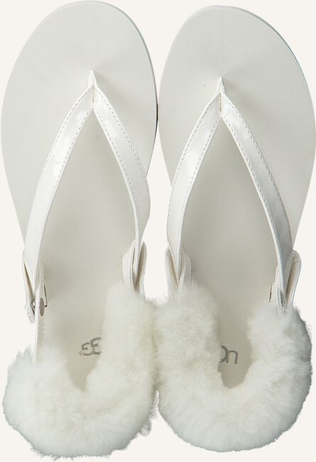 Witte UGG Teenslippers LAALAA Witte UGG Teenslippers LAALAA - large