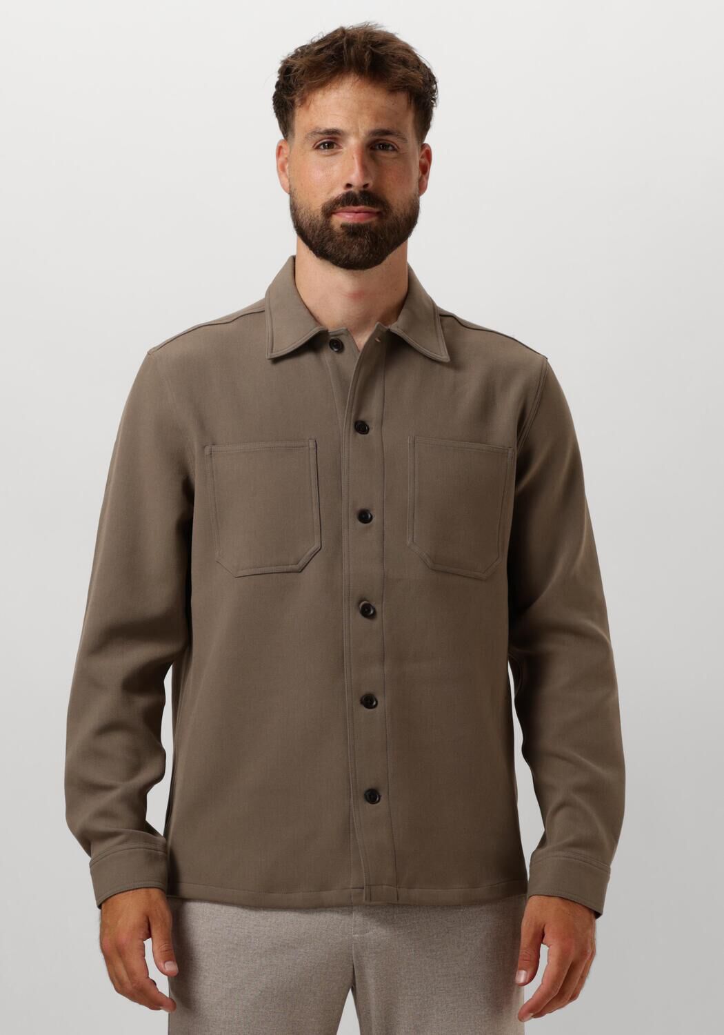 MATINIQUE Heren Overshirts Mapelton N Taupe