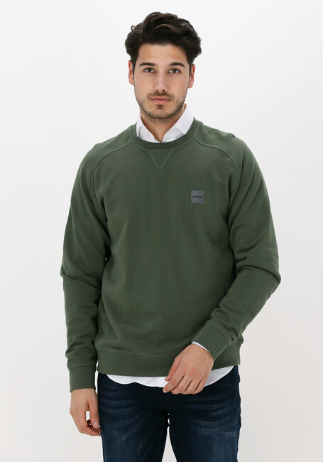 Donkergroene BOSS ORANGE Sweater WESTART 1 10234591 - large