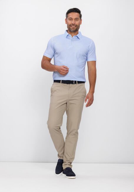 Lichtblauwe DESOTO Polo CASUAL POLO KENT 1/2 - large