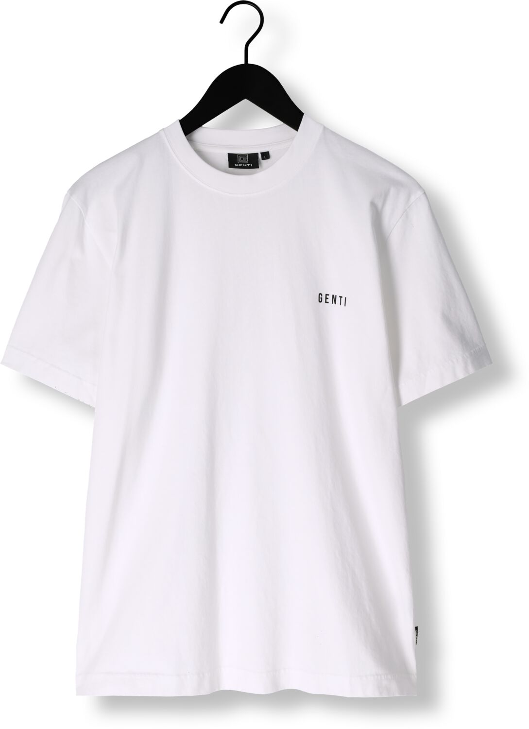 GENTI Heren Polo's & T-shirts T-shirt Ss J2040-1223 Wit