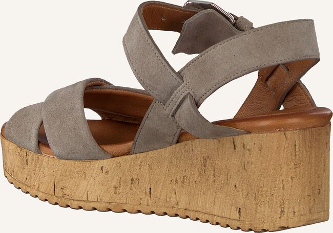 Taupe OMODA Platte sandalen 722017 Taupe OMODA Platte sandalen 722017 - large