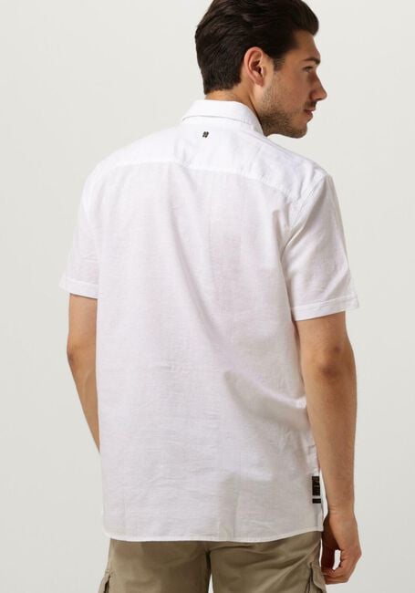 Witte PME LEGEND Casual overhemd SHORT SLEEVE SHIRT CTN LINEN CARGO WALKER - large