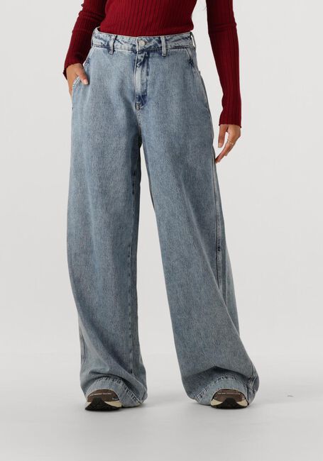 Lichtblauwe CATWALK JUNKIE Wide jeans WIDE LEG JEANS - large