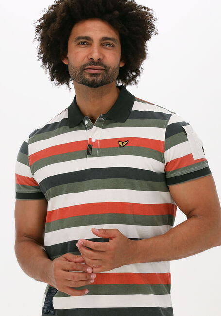 Multi PME LEGEND Polo SHORRT SLEEVE POLO WASHED JERSEY STRIPE - large