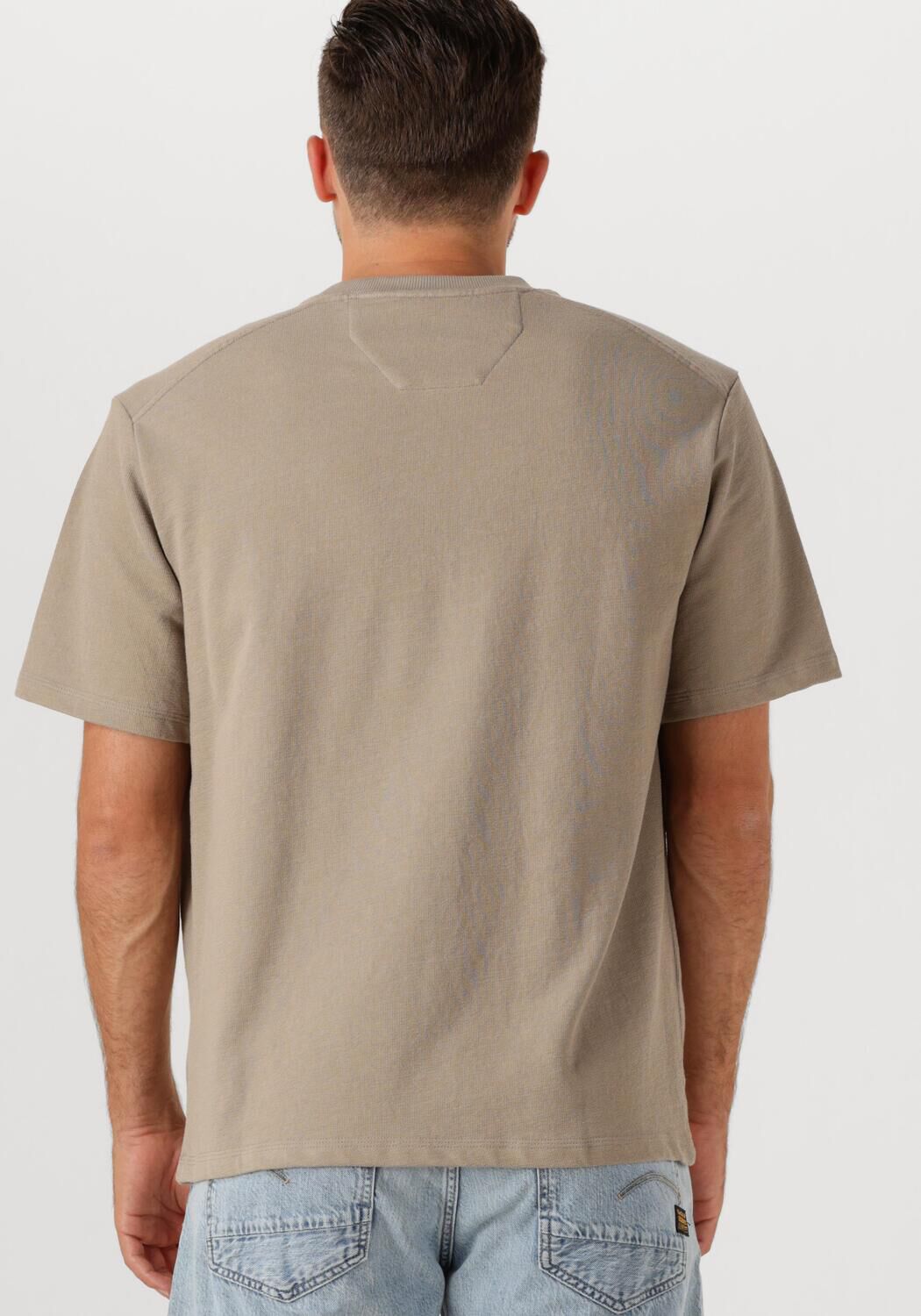 DSTREZZED Heren Polo's & T-shirts Lasse Tee Taupe