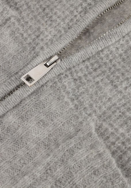 Grijze MSCH COPENHAGEN Vest MSCHLEDIONA HOPE ZIP CARDIGAN Grijze MSCH COPENHAGEN Vest MSCHLEDIONA HOPE ZIP CARDIGAN - large