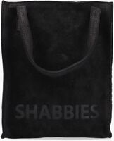 Zwarte SHABBIES Schoudertas SHOPPER XS - medium
