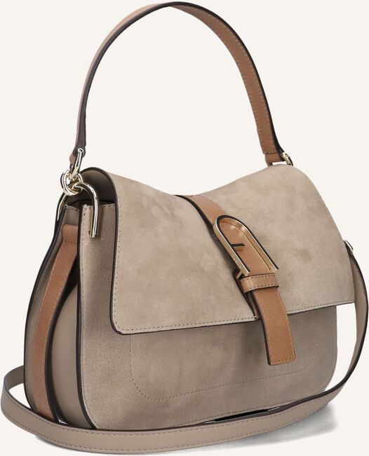 Beige FURLA Schoudertas FLOW M TOP HANDLE Beige FURLA Schoudertas FLOW M TOP HANDLE - large