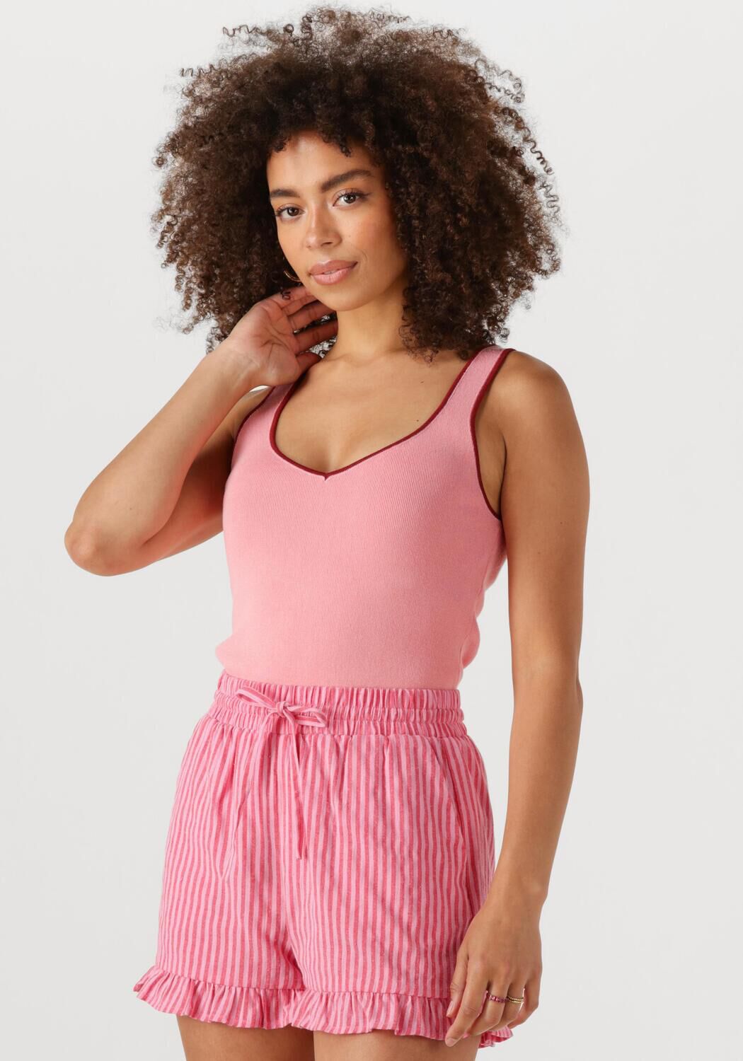 YDENCE Dames Tops & T-shirts Knitted Top Lenny Roze