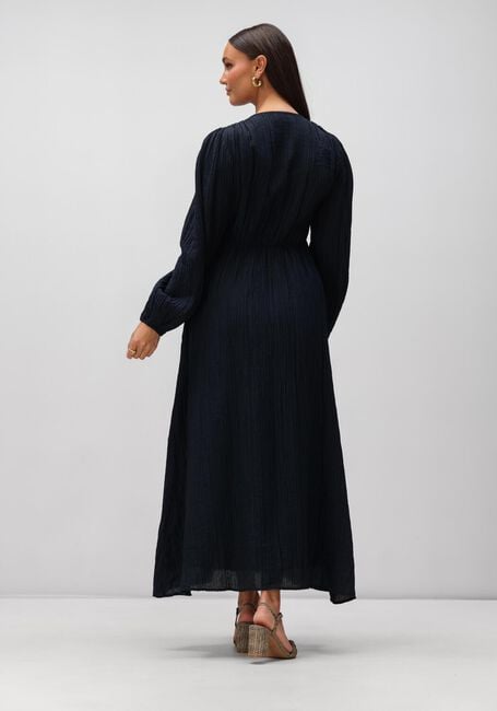 Donkerblauwe NEO NOIR Maxi jurk SILFI CREPE DRESS - large