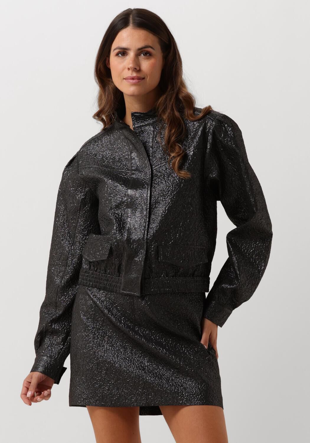 Aaiko Elegant Vive PES Blazer Gray Dames