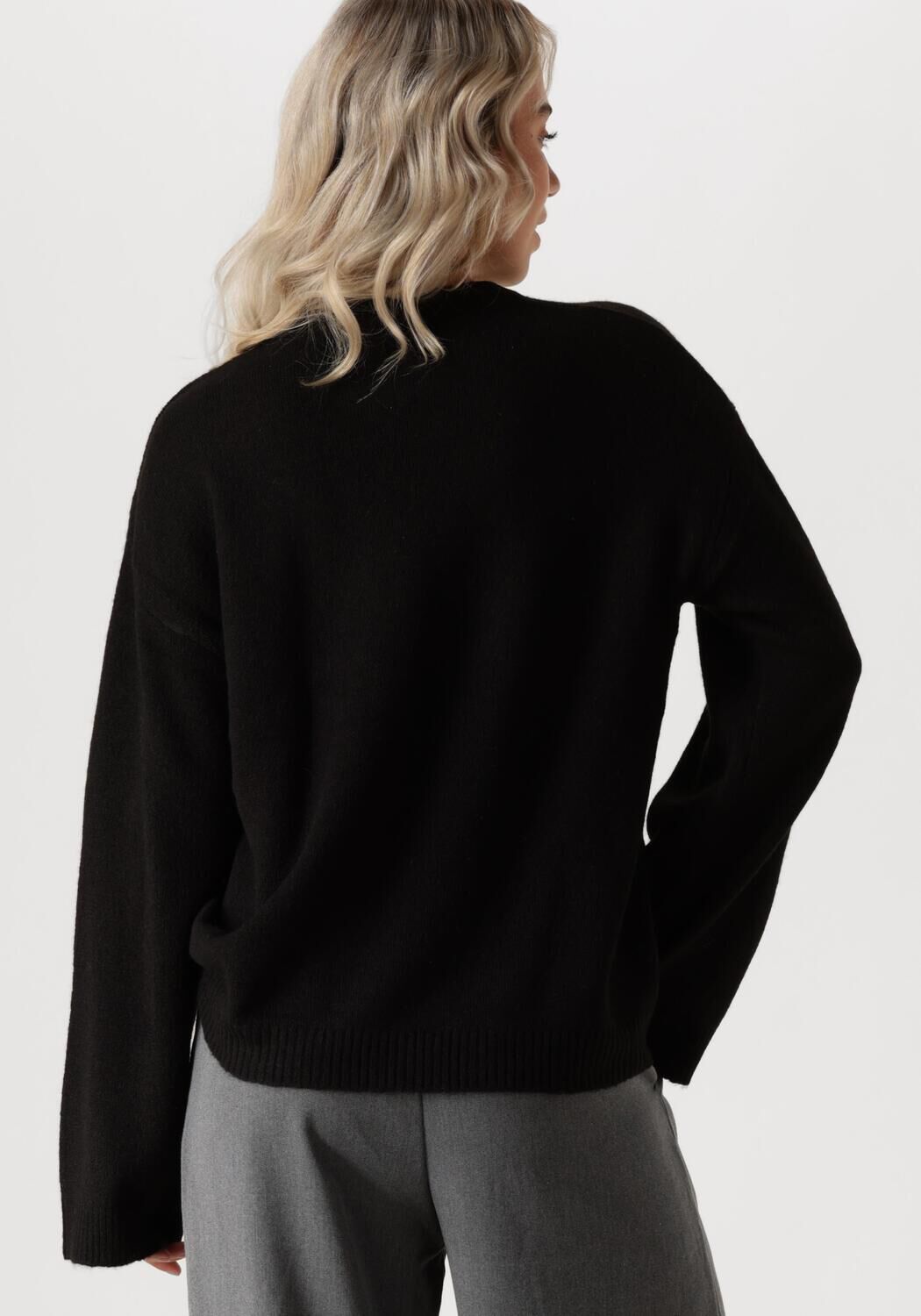 ENVII Dames Truien & Vesten Enorta Ls Knit 7213 Zwart