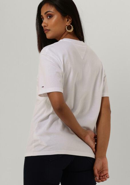 Witte TOMMY JEANS T-shirt RLX ARCHIVE 1 TEE - large
