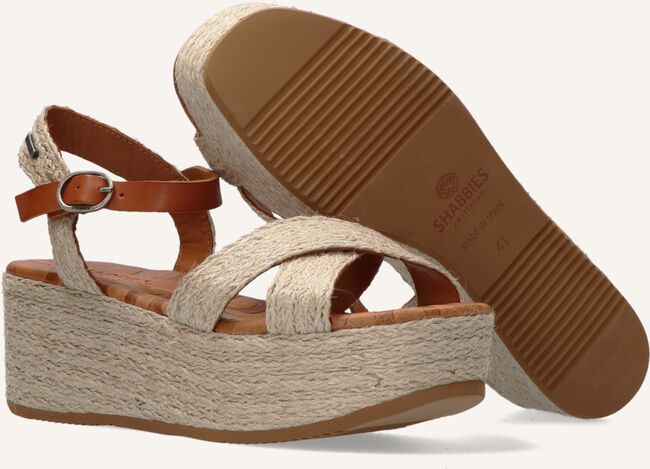 Beige SHABBIES Platte sandalen 154020010 Beige SHABBIES Platte sandalen 154020010 - large