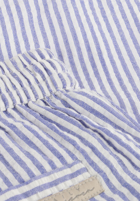 Lichtblauwe DAILY7 Wijde broek WIDE PANTS STRIPED - large