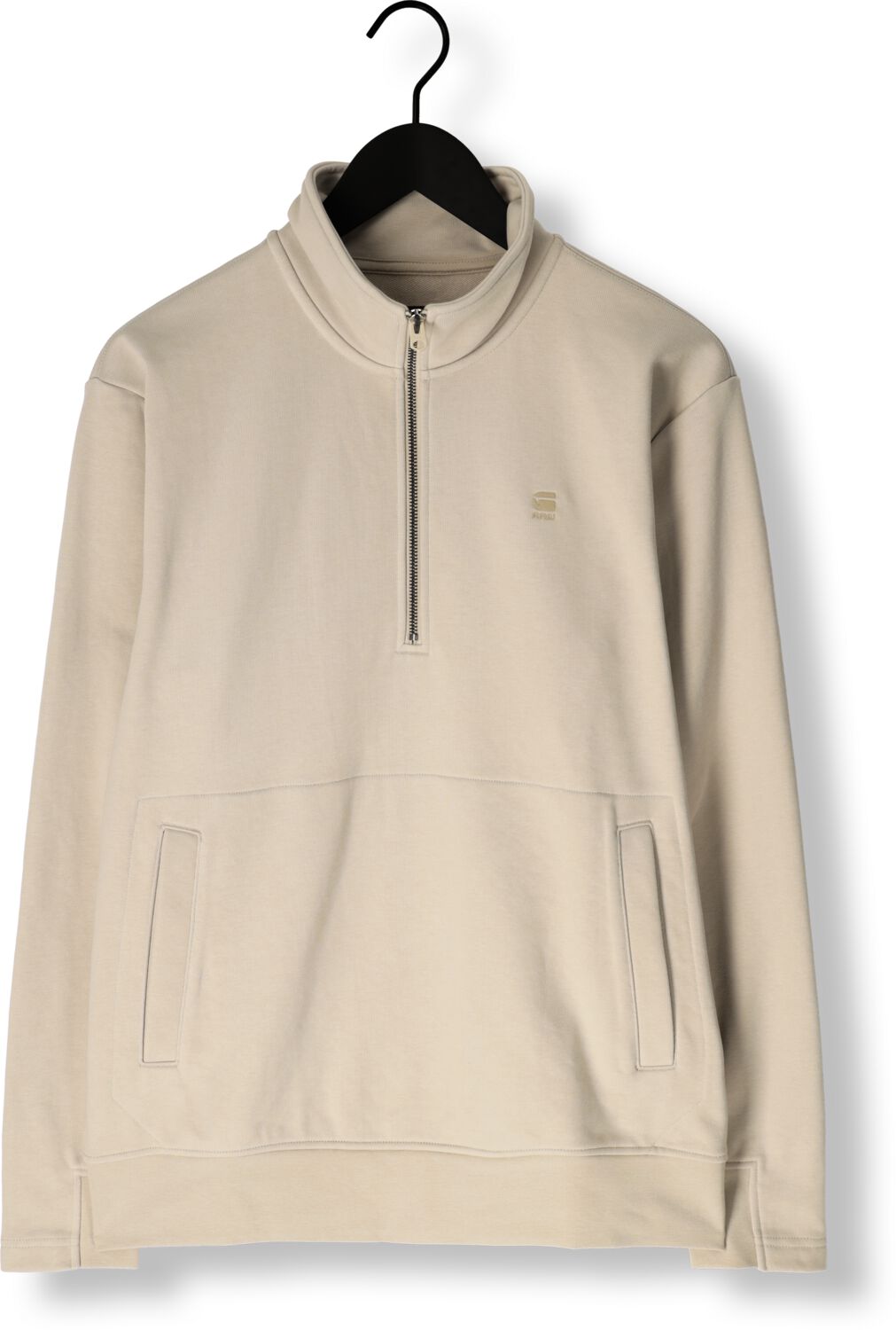 G-STAR RAW Heren Truien & Vesten Nifous Half Zip Sw Zand