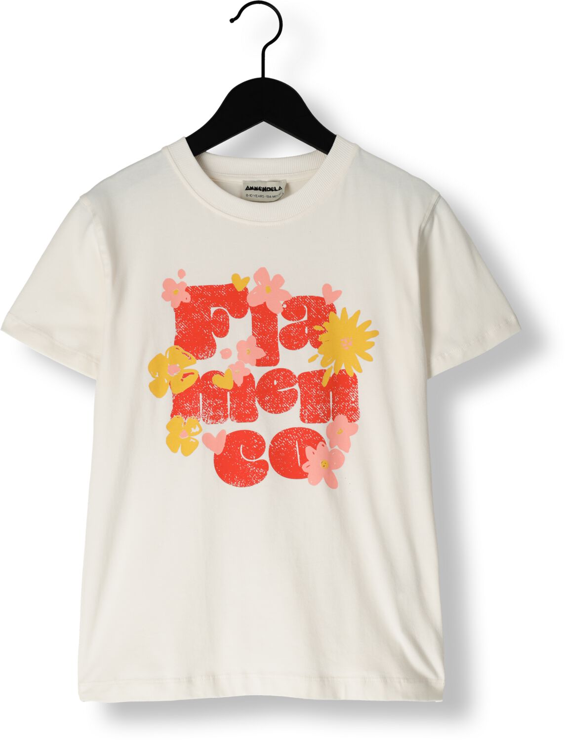 AMMEHOELA Meisjes Tops & T-shirts Zoe Gebroken Wit