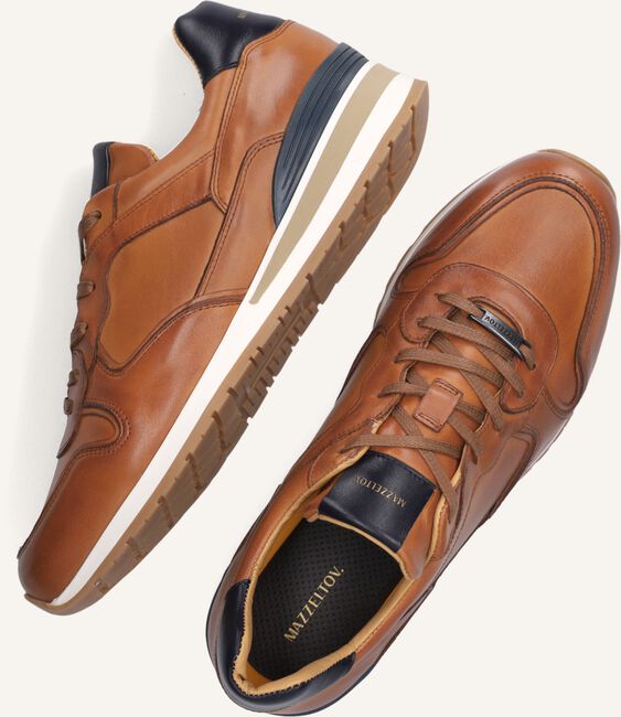 Cognac MAZZELTOV Lage sneakers 11742 Cognac MAZZELTOV Lage sneakers 11742 - large
