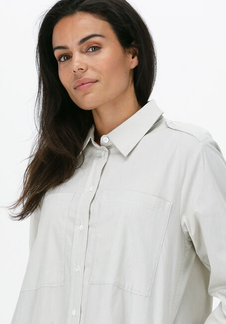Groene LEVETE ROOM Midi jurk NANNA 5 SHIRT - large