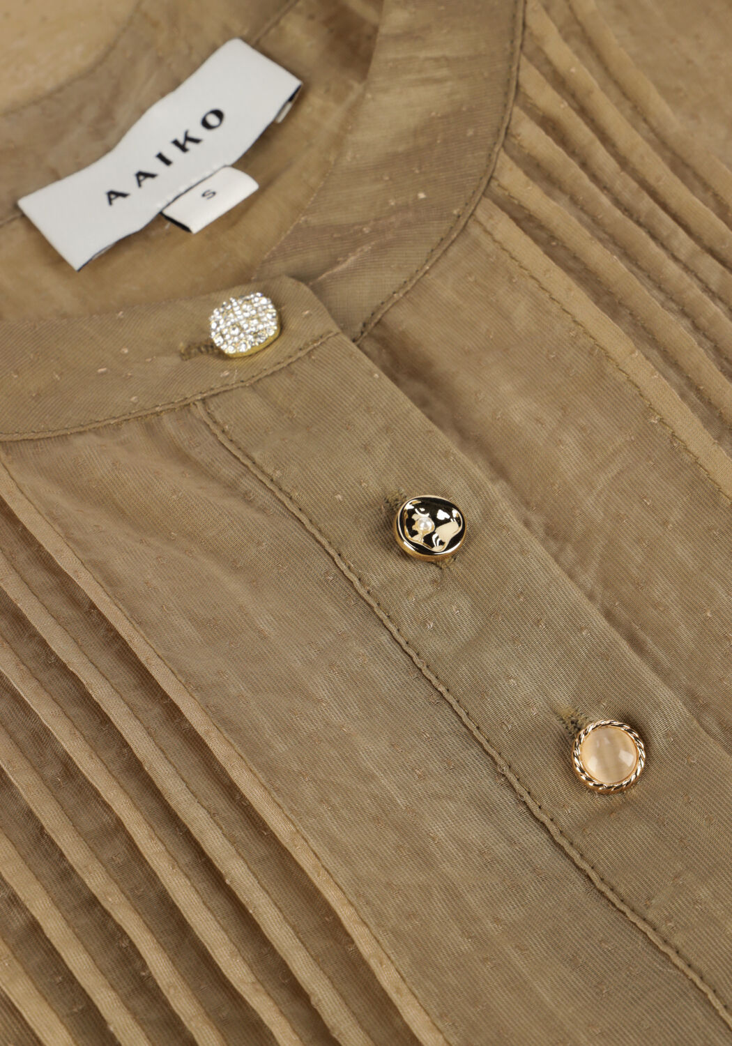 Bronzen AAIKO Blouses PAULA DOTTED TEN 503 - large