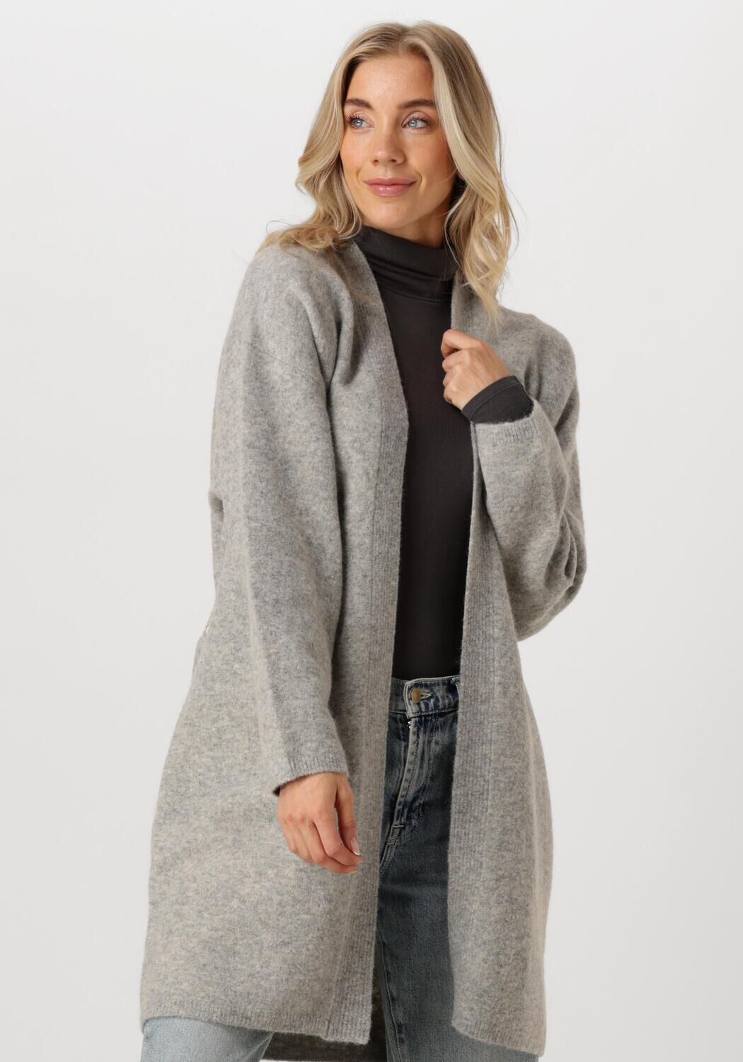 KNIT-TED Dames Truien & Vesten Ulla Grijs