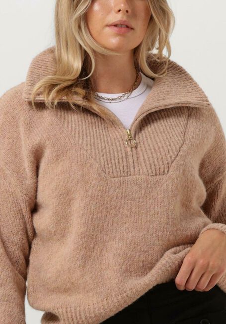 Beige BY-BAR Trui BEAU PULLOVER - large