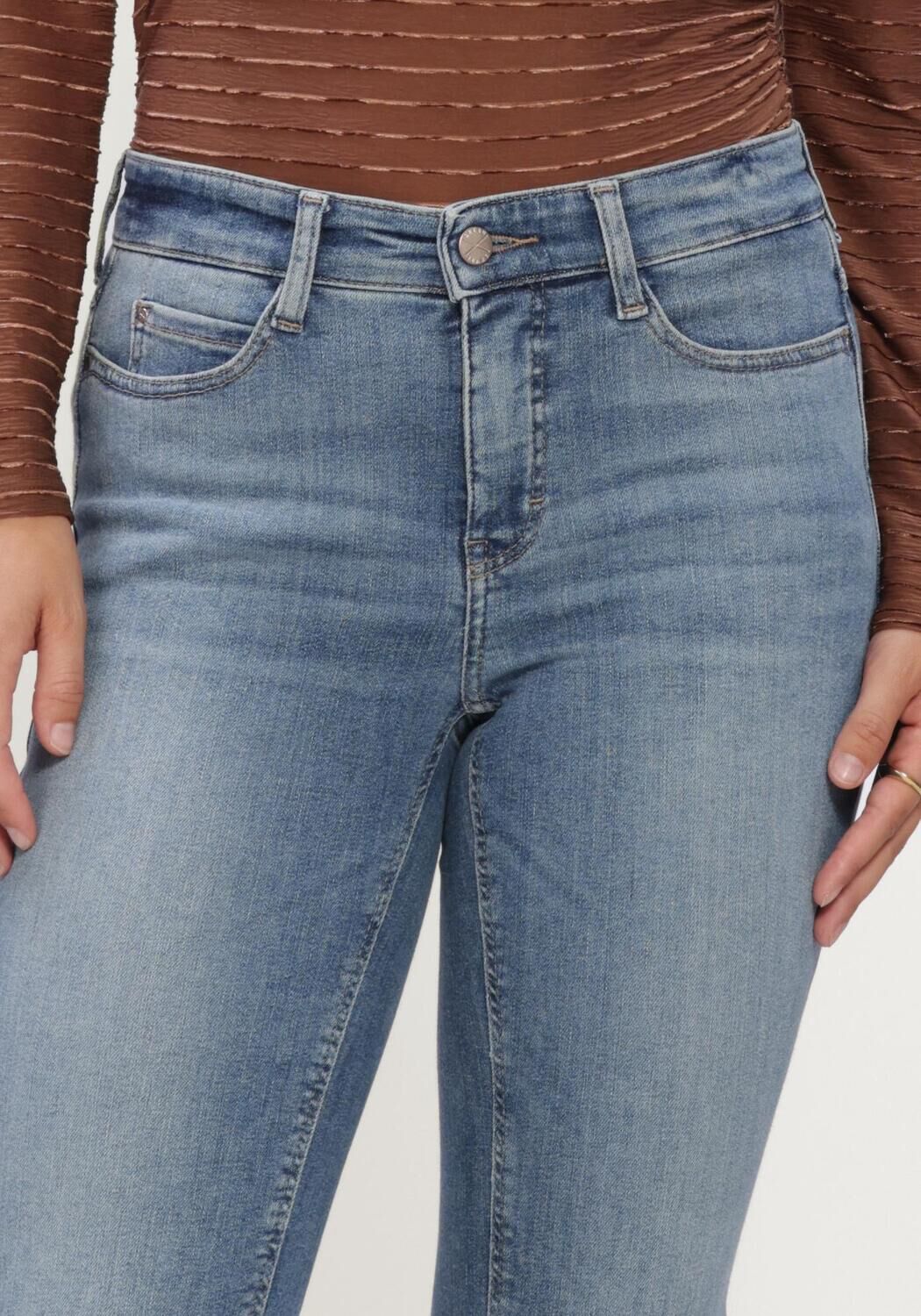 Blauwe MAC Wide jeans 0358L AUTHENTIC MEGA FLEX - large