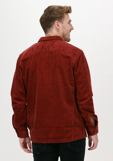 Bordeaux CAST IRON Overshirt LONG SLEEVE SHIRT HEAVY CORDUR - large