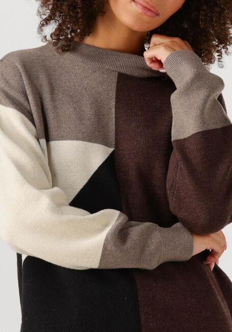 Multi OBJECT Trui ORJRAY LO L/S KNIT PULLOVER AOP - large